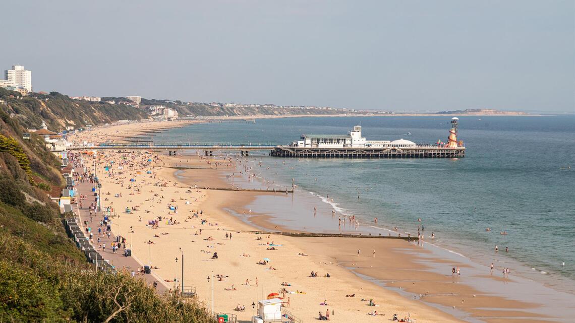 Bournemouth beach